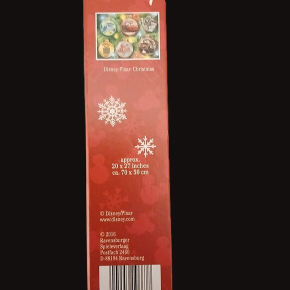 Ravensburger Disney Pixar Christmas Jigsaw Puzzle, 1000 Pieces - Picture 3 of 3